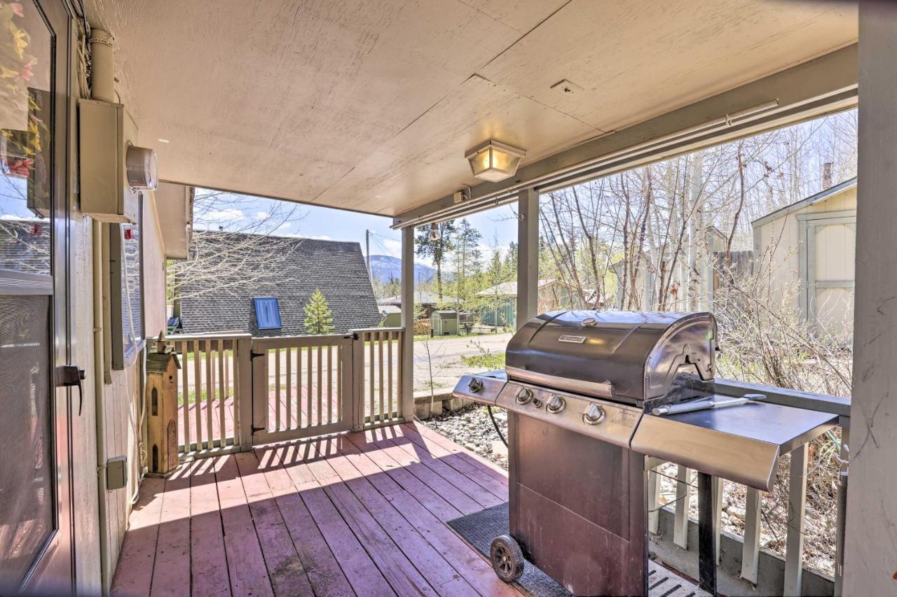 Grand Lake Home Fireplace, Deck And Mountain Views Exterior photo